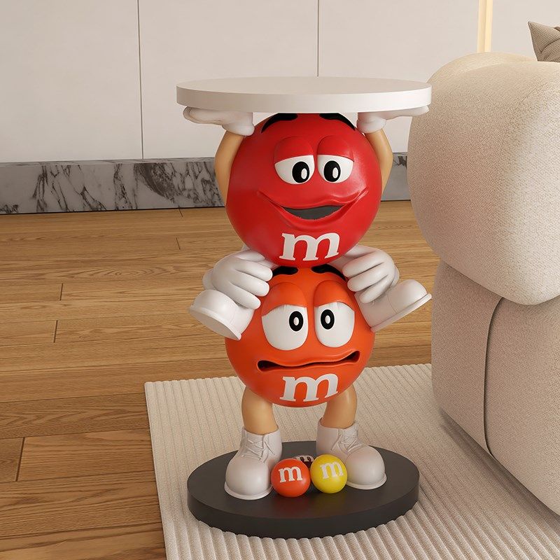 mm豆高级感客厅大型电视柜沙发旁边卧室落地装饰品搬家礼物大摆件,家居饰品,装饰摆件,淘宝优惠券,粉丝福利购,淘宝优惠卷