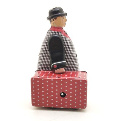 MS472-R旅行者怀旧主题餐厅摆件创意礼品客户余单铁皮工艺品