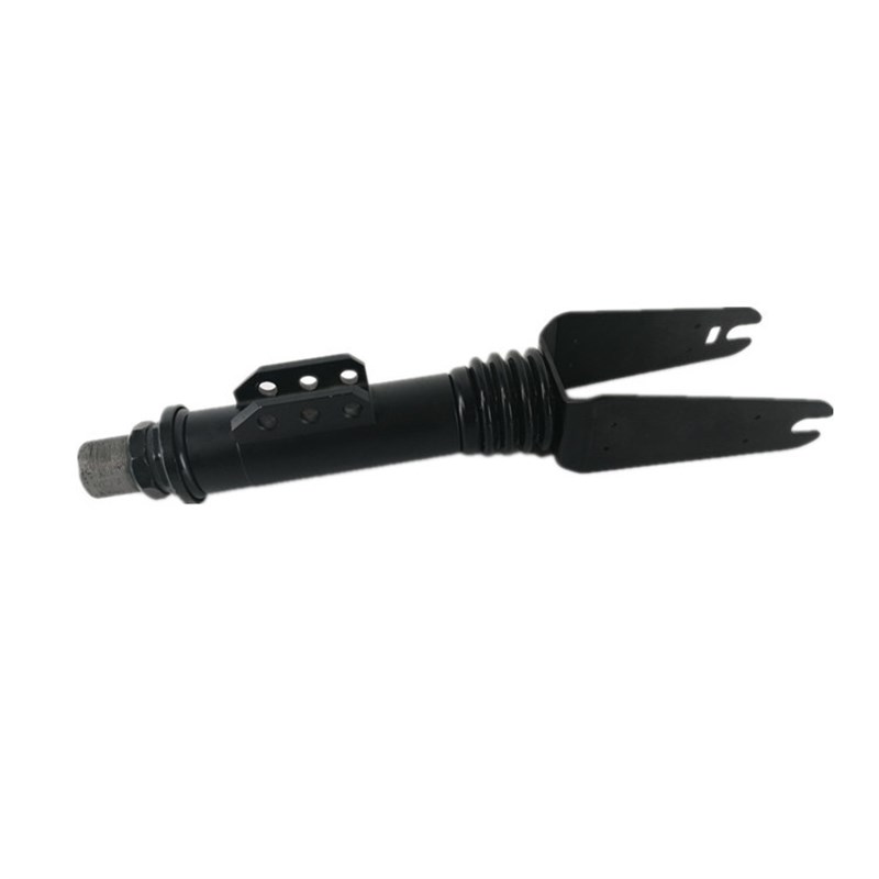 8寸电动滑板车通用配件前叉总成合金KUGOO弹簧减震器原装替换