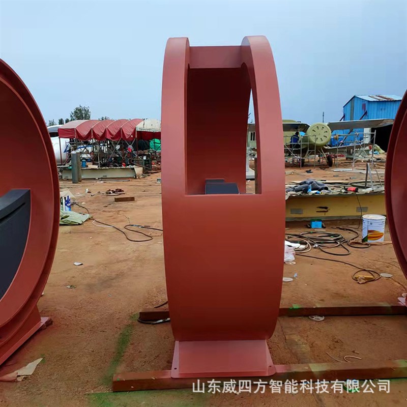 大型不锈钢互动脚踏喷泉水车 无动力脚踏发电跑马灯发光单车