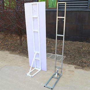 婚庆活动KT板背景支架可伸缩海报支撑架子人形立牌广告立式支撑架