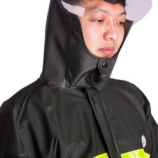 套装 知时雨户外成人徒步雨衣雨裤 分体骑行加厚全身防水抗洪长雨披