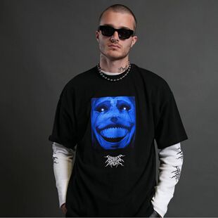 DARC SPORT//SOLO LEVELING联名印花情侣同款百搭棉T恤美码