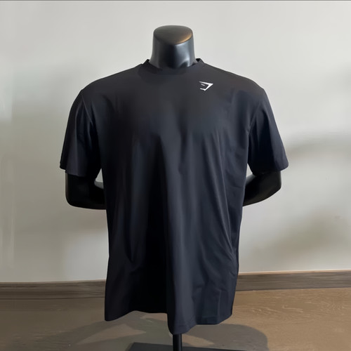 Gymshark essential oversized健身运动短袖男士柔软宽松棉质t恤