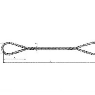 编制钢丝绳编扣钢丝绳绳套钢丝绳任意长度吊具手工编插钢丝绳压制