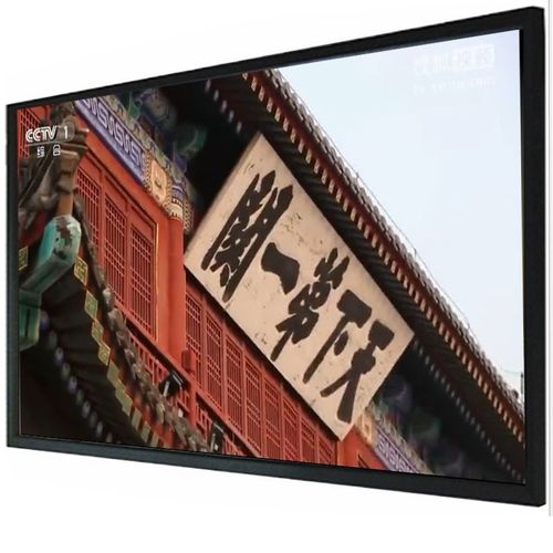 画框幕布超窄边100寸150寸120寸金属黑晶抗光幕布画框幕布壁挂幕