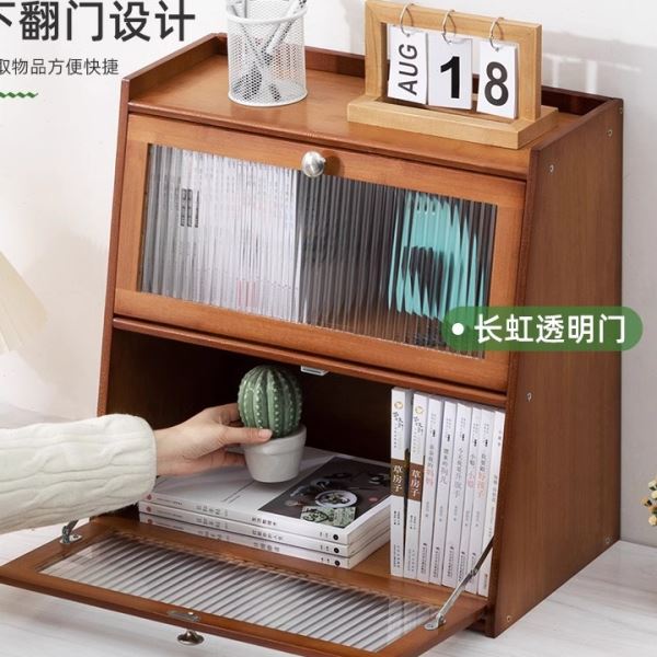 简易书架桌面书柜儿童阅读区绘本架靠墙置物架客厅家用收纳储物架