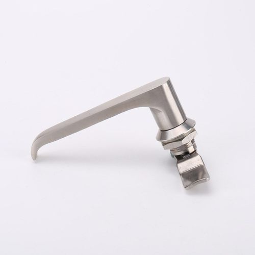 ms324-2不带锁芯 不锈钢MS324把手锁 机械设备门锁执手锁配电箱锁