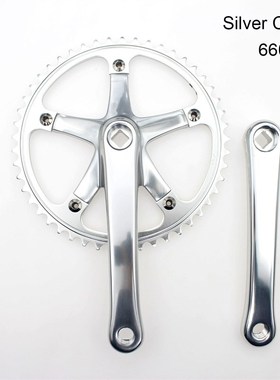 单速49T一体式曲柄牙盘144BCD曲柄CNC牙盘链轮齿板单速铝合金曲柄