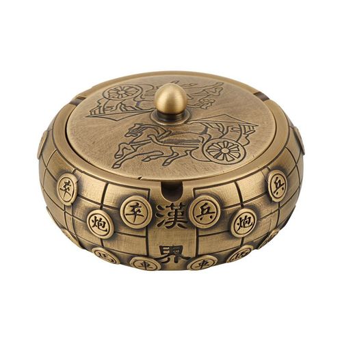 铜烟灰缸铜象棋烟灰缸铜竹节烟灰缸