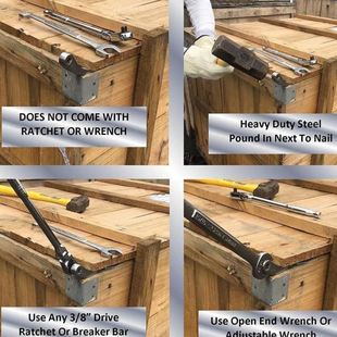 Adapter Tools Crowbar Head 撬棍转接头工具 不包含手套