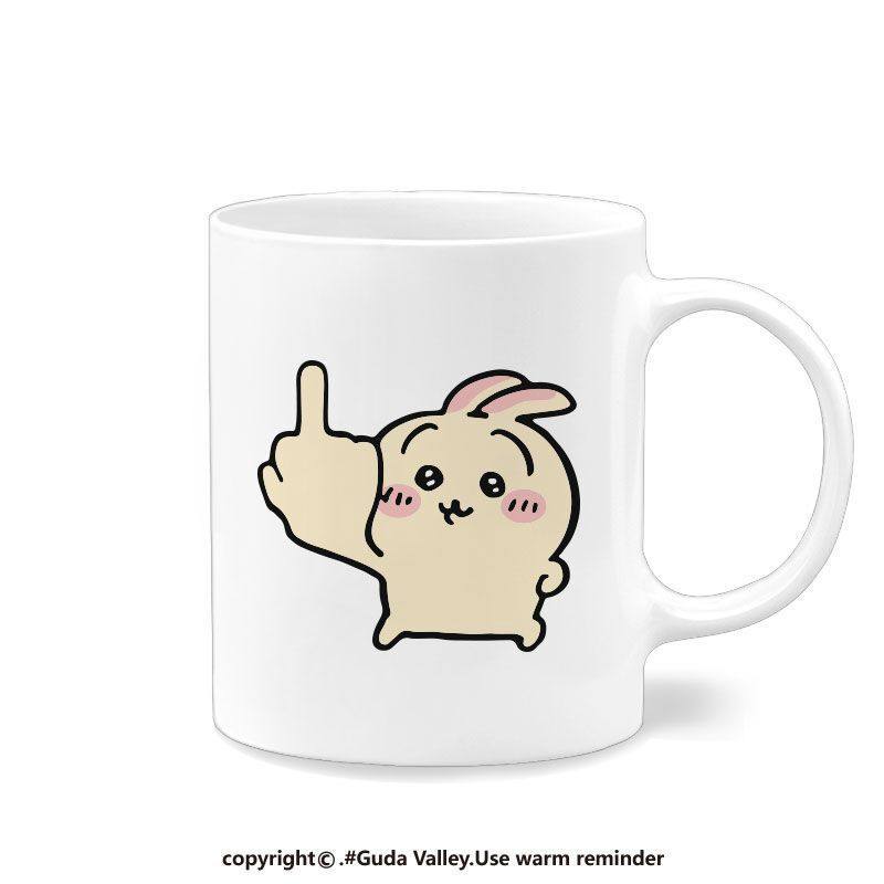 chiikawa动漫周边吉伊情侣马克杯生日礼物陶瓷早餐可爱礼物水杯子