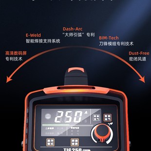 250便携式 氩弧a焊机两用TIG200 家用220V工业级不锈钢电焊机