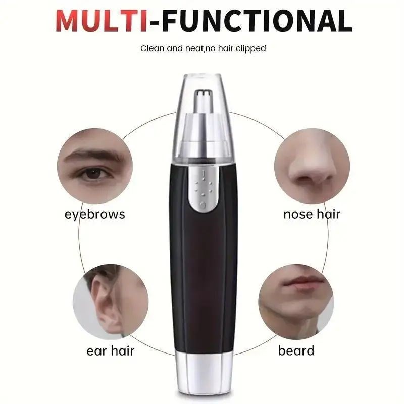 Electric Nose Hair Trimmer Ear Face Eyebrow Hair CleanZ Trim