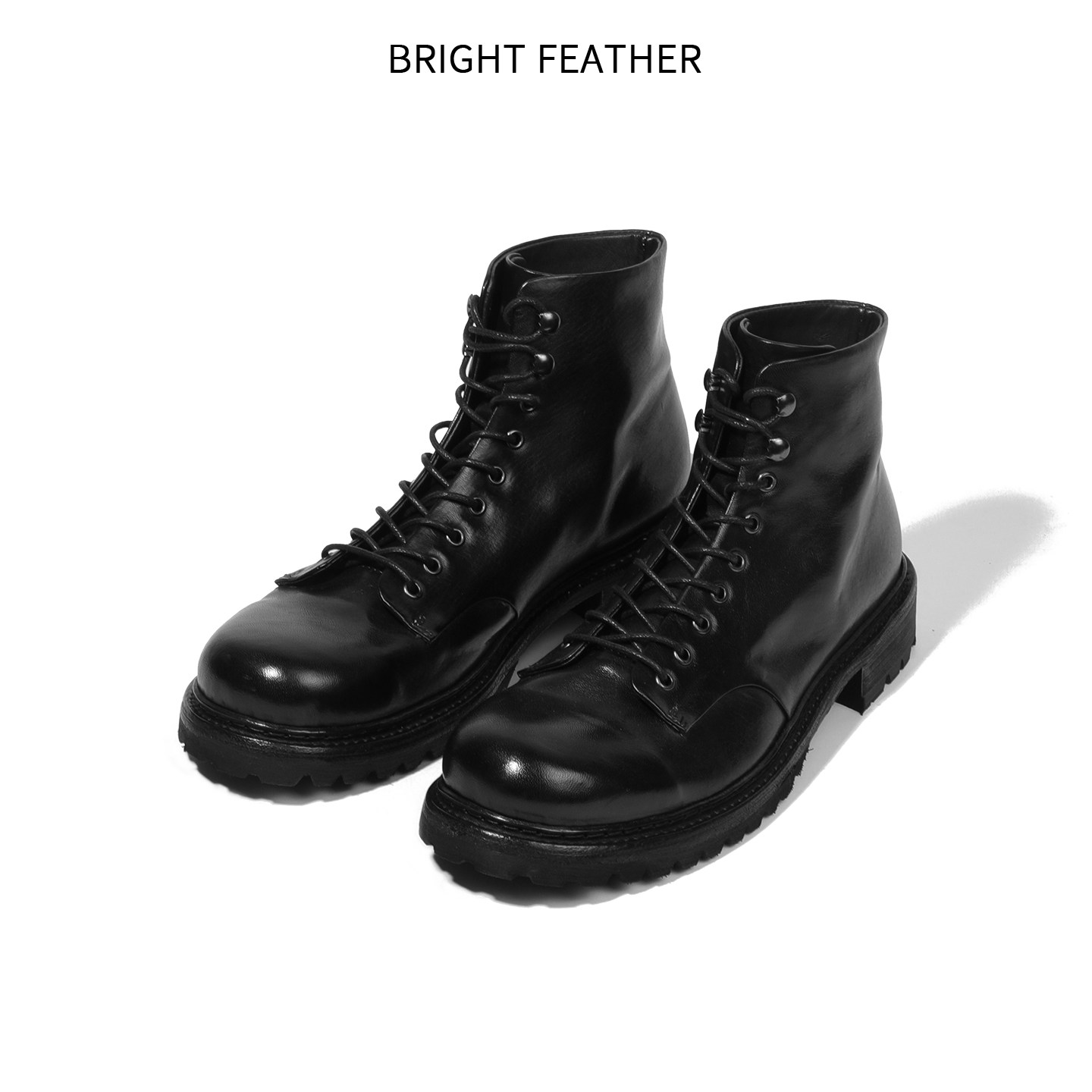 马皮马丁靴男款真皮2025新款伞兵靴子短脸靴男士高帮皮鞋工装靴潮,流行男鞋,马丁靴,淘宝优惠券,粉丝福利购,淘宝优惠卷