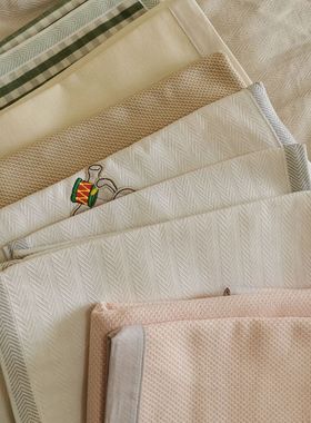 2022a新款婴幼儿园宝宝汉麻凉席折叠空调夏70*120两件套加厚软床