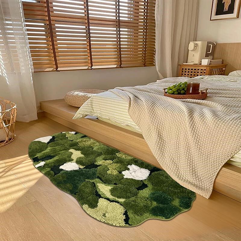 森林苔藓地毯卧室床边毯加厚x长条房间主卧床前地垫小清新毛绒脚,居家布艺,床边毯,淘宝优惠券,粉丝福利购,淘宝优惠卷