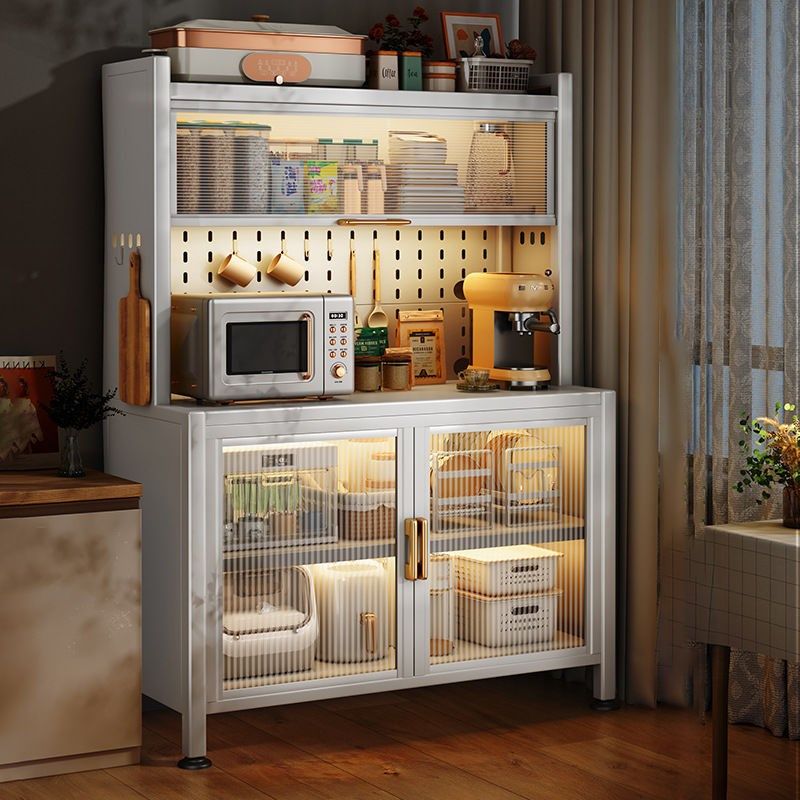 厨房置物架餐边储物柜落地碗柜烤箱微波炉锅电器多功Y能多层收纳,住宅家具,餐边柜,淘宝优惠券,粉丝福利购,淘宝优惠卷