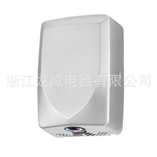 可鏡后使用 KINGWE全自動酒店智能感應速不銹鋼ABS干手器烘手機