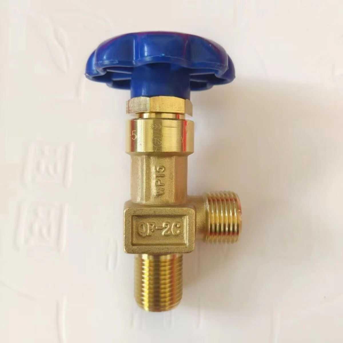 氧气阀QF-2C阀DN15汇流排阀门氧气阀门汇流排管道阀门管道直角阀