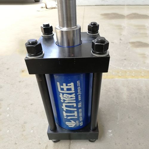 非标HOB125/150轻型低压拉杆液压缸定做小型工程前法兰液压油缸