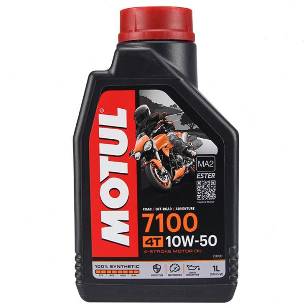 摩特Motul 7100四冲程摩托车通用全合成机油