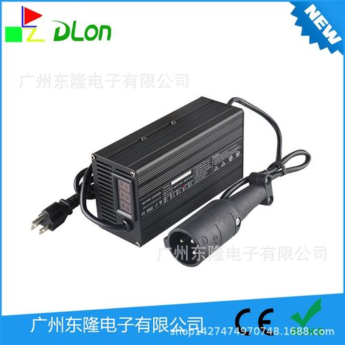 48V 5A高尔球车充电器-大圆头  带仪表显示