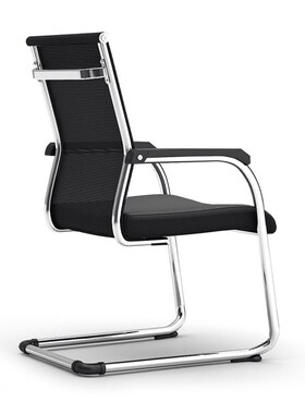 弓形电脑椅办公椅网椅会议椅宿舍椅叠放麻将体工学座椅