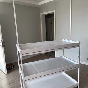 知三月多肉架阳台落地多层铁艺浸盆接水盘自选款