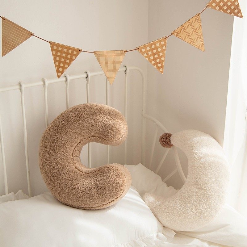 韩风创意毛绒字母抱枕儿童房装饰靠枕飘窗客厅沙发办公室靠垫,居家布艺,靠垫/抱枕,淘宝优惠券,粉丝福利购,淘宝优惠卷