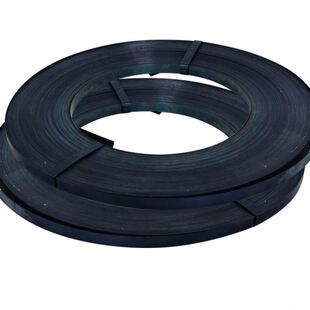 宽16 32mm 工厂 强度钢带 40kg 镀锌带烤蓝铁皮打包带