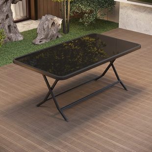 休闲圆桌茶桌折叠桌折叠饭桌烧烤简易阳台茶几小型方桌餐桌家用店