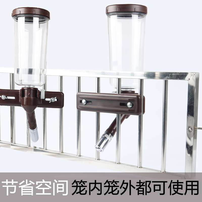 狗狗饮水器不湿嘴宠物猫外出饮水中大型犬挂式自动喝水器水壶