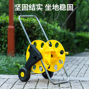 手推式 自产新款 带轮省力花园园林浇花洗车家用水管车水管收纳架