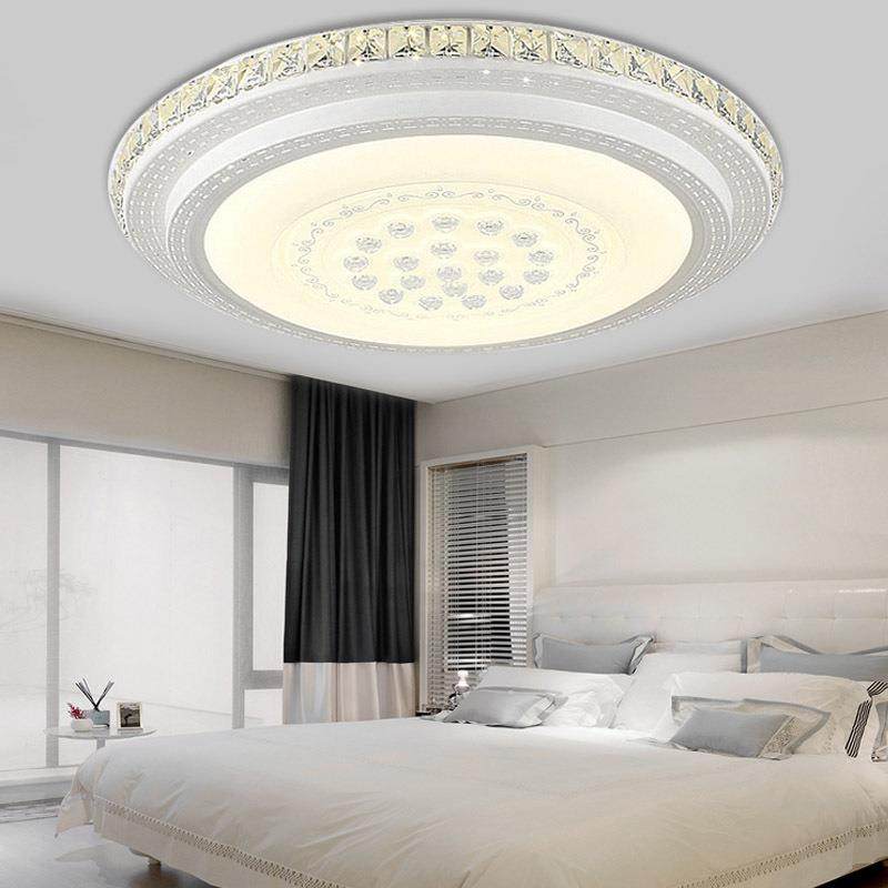 LED吸顶灯圆形卧室灯简约现代长方形客厅灯家用餐厅阳台灯具灯饰