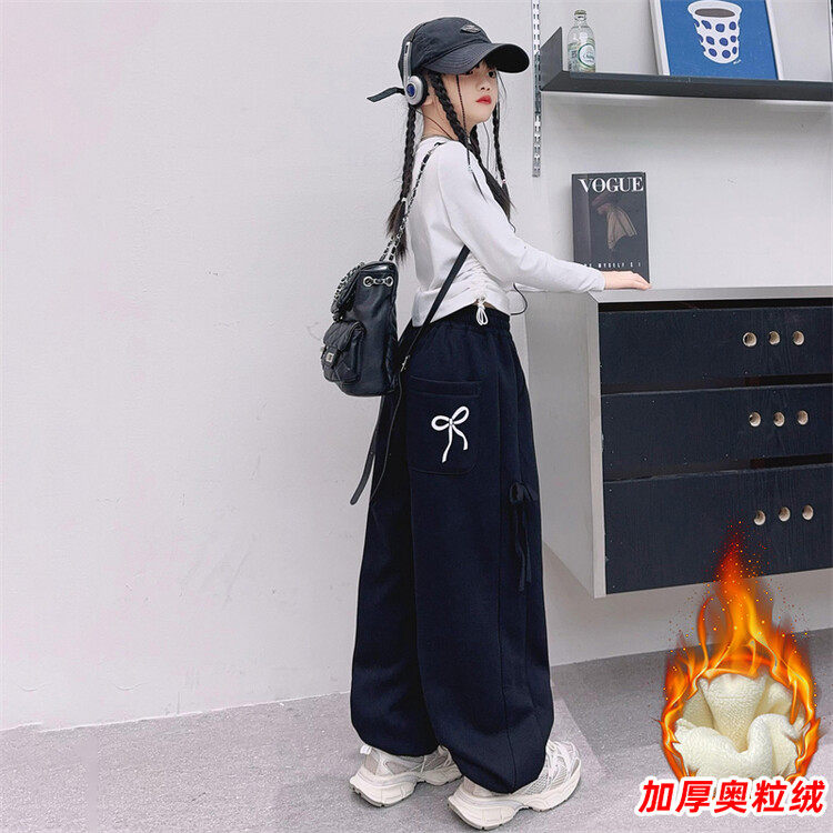 女童加绒加厚裤子冬款2025新款儿童休闲运动裤大童女孩一体绒卫裤,童装/婴儿装/亲子装,运动裤卫裤,淘宝优惠券,粉丝福利购,淘宝优惠卷