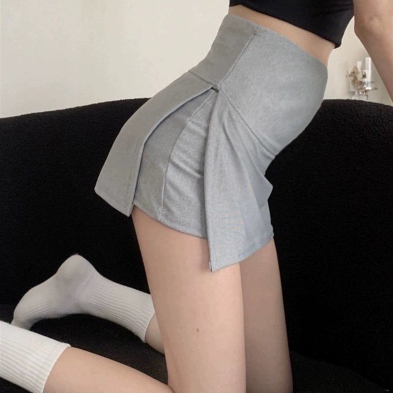 孕妇半身裙春夏秋季侧开叉瑜伽裤裙不规则防走光a字包臀运动短裙,孕妇装/孕产妇用品/营养,半身裙,淘宝优惠券,粉丝福利购,淘宝优惠卷