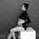 508新款 简约黑白居家风孕期拍照衣服孕妈写真艺术 影楼孕妇n照服装