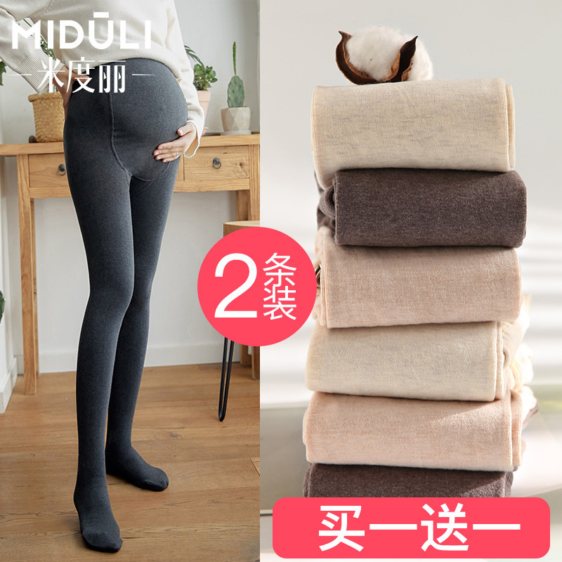 孕妇打底裤秋冬款打底袜冬季加绒加厚丝袜春秋季外穿保暖连裤袜子