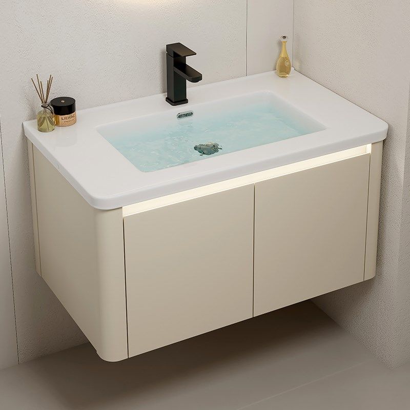 洗脸盆柜组合卫生间挂墙式洗手盆小户型奶油风陶瓷洗漱台池卫生间,家装主材,挂墙式洗脸盆,淘宝优惠券,粉丝福利购,淘宝优惠卷