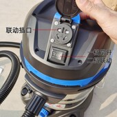 寸电动打环保吸尘器动无尘系统干圆形集尘桶设