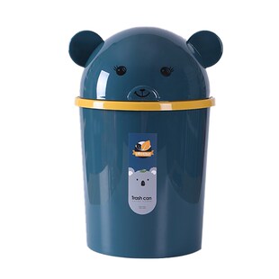 卡通爱垃圾桶防异味防大号大容量客厅厕所纸篓带盖