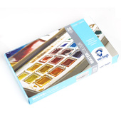 荷兰泰伦斯凡固体水彩颜料装 色木盒 梵固体水彩色色