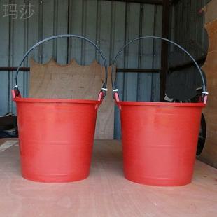 粪桶农用家用农村塑料桶挑粪桶大号尿桶种菜老式牛筋挑水灌溉橡胶