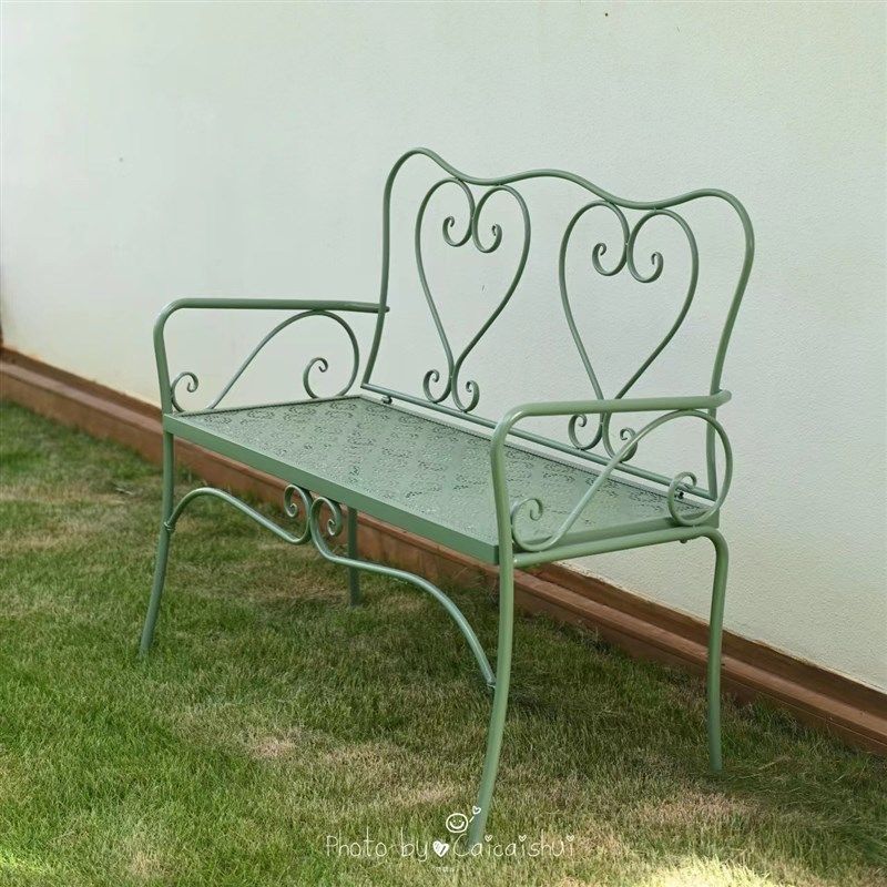 公园椅户外长椅座椅铁艺双人凳子C靠背长铁椅实木室外休闲长条椅,住宅家具,公园椅,淘宝优惠券,粉丝福利购,淘宝优惠卷