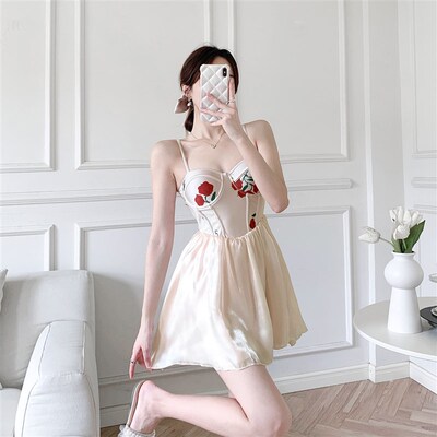 少女时间2d023新款泡温泉连体游泳衣女款夏遮肚显瘦保守高级感裙