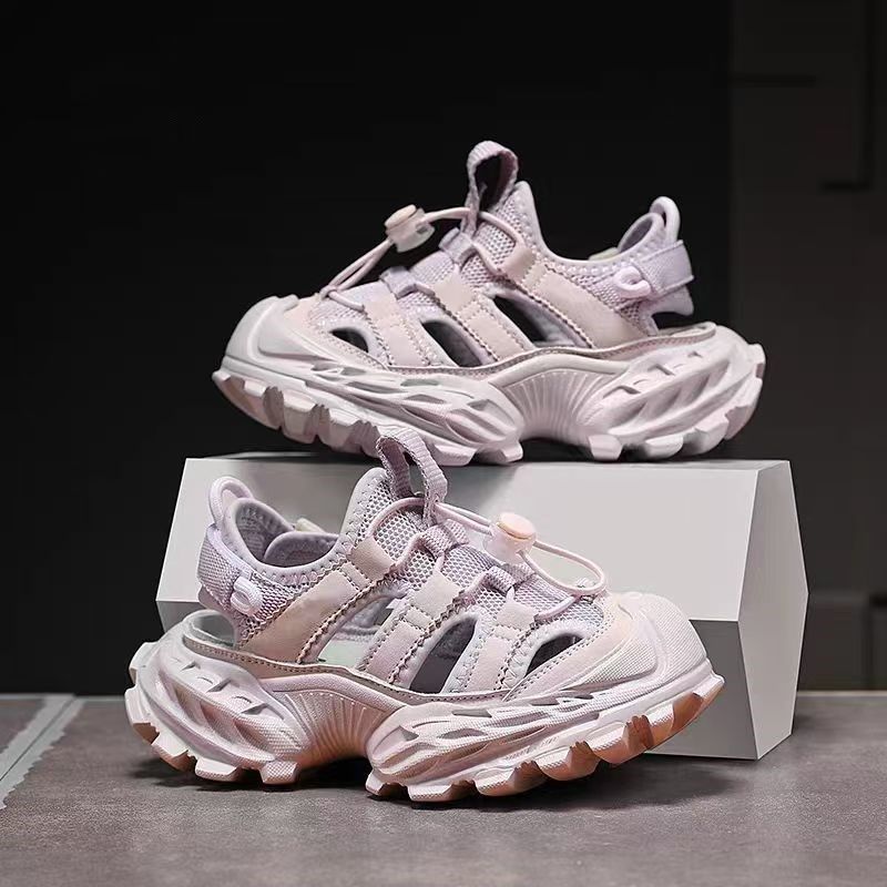 儿童运动凉鞋2g025新款夏季男童透气软底沙滩鞋包头老爹鞋增高凉,童鞋/婴儿鞋/亲子鞋,凉鞋,淘宝优惠券,粉丝福利购,淘宝优惠卷