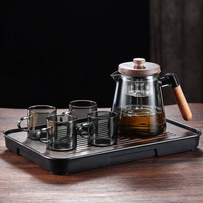 电陶炉煮茶壶蒸煮一体双用内胆玻璃茶壶I加厚耐高温茶水分离泡茶,餐饮具,茶壶,淘宝优惠券,粉丝福利购,淘宝优惠卷