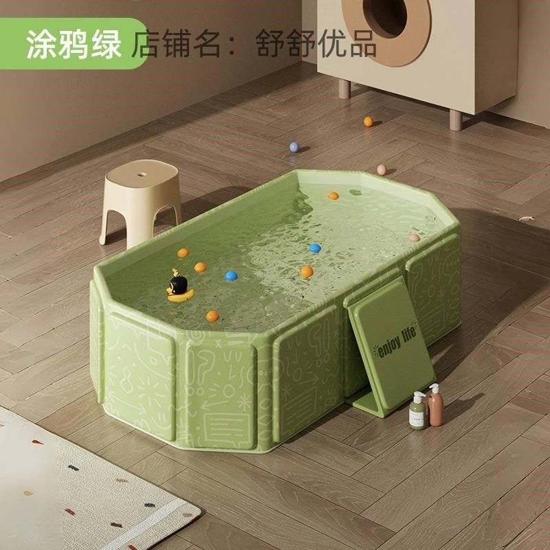 夏季婴儿b洗澡盆大号0-5岁儿童折叠浴盆宝宝可坐躺新生儿一体浴盆,家庭/个人清洁工具,脸盆,淘宝优惠券,粉丝福利购,淘宝优惠卷