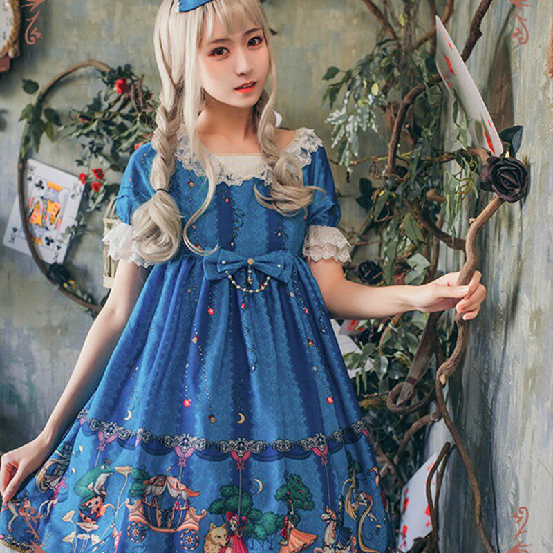 草莓巫女c 公主的游乐园Lolita洋装